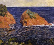 Louis Valtat - Le Rocher dans la Mer